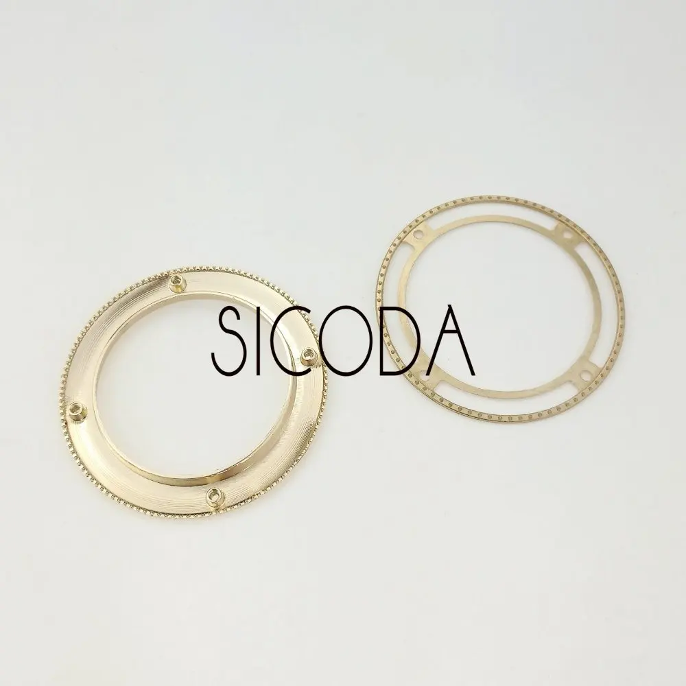 SICODA 4 шт. высококачественные металлические серебряные/Золотые проушины из сплава