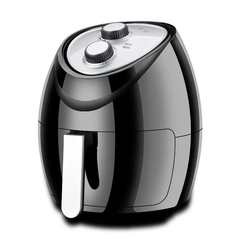 New Round Air Fryer 4.8L French Fries Mechanical Electric Deep Fryer No