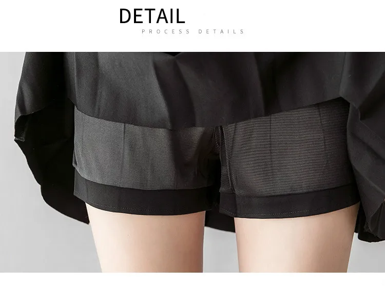 Весна Лето корейский стиль женщина плюс размер Высокая талия Твердые плиссированные мини-юбки белый черный Harajuku юбка Faldas Mujer Moda 2019