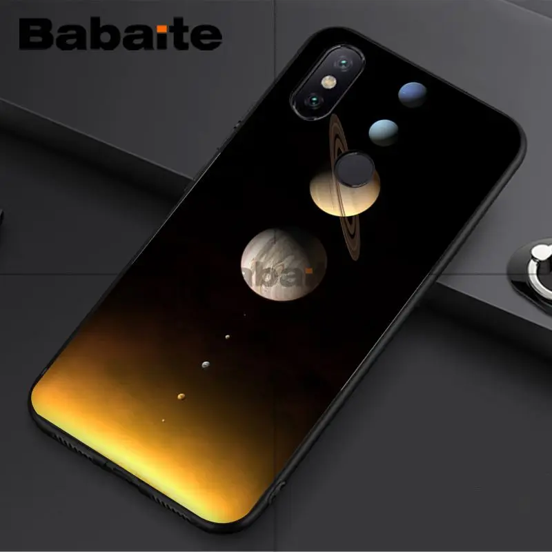 Black With White Moon Stars Space Astronaut