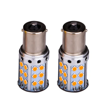 

DHBH-1156 P21W Ba15S Led Bulb 3030 42Smd Decoding Constant Current Brake Light Car Turn Signal Light Canbus Led Light Amber Li