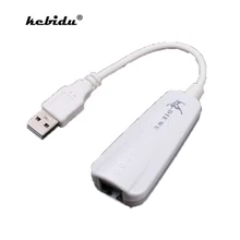 Kebidu Usb Ethernet адаптер USB 2,0 Сетевая карта USB Ethernet RJ45 LAN гигабит Интернет для Windows 7/8/10/XP Usb Ethernet