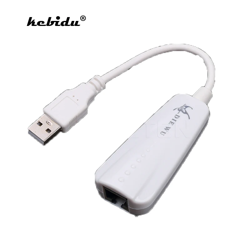 USB Ethernet адаптер kebidu Usb 2 0 Сетевая карта RJ45 Lan гигабитный Интернет для Windows 7/8/10/XP