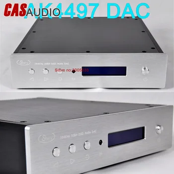 

Premium AK4497 DAC AK4118 32bit 384Khz DSD Native DAC USB Sound Card Dual Transformers,Optional XMOS XU208 Asynchronous USB