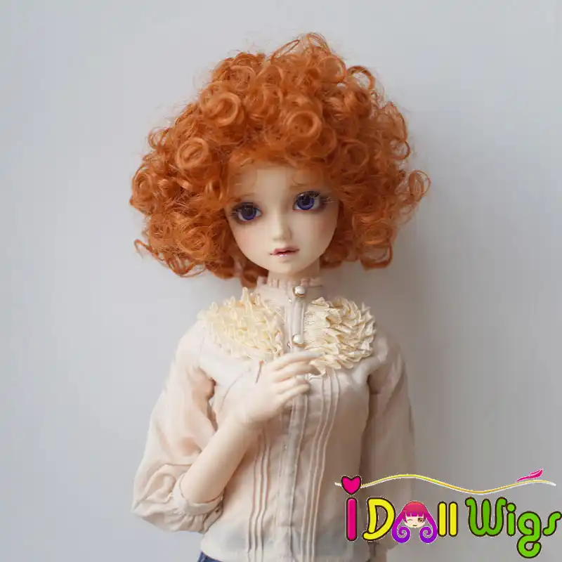 red doll wig