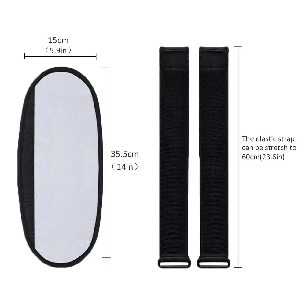 Car Sun Protector Anti-Glare Anti-Dazzle Vehicle Visor Sunshade Extender Sun Blocker For Cars Vans Trucks Windshield Sunshade