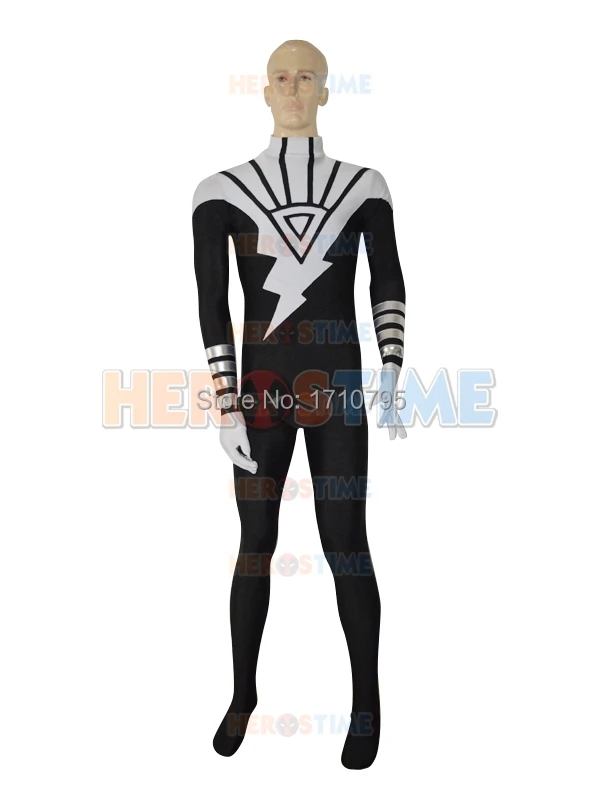 Nový Černý Lantern Sborový kostým Vlastní Halloween Cosplay Spandex Dospělý Superhero Kostýmy Zobrazit Zentai Suit Doprava zdarma