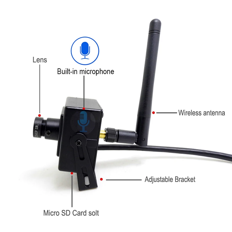 Wi-Fi мини-камера Ip 1080P HD 960P 720P Домашняя безопасность беспроводная аудио микро IPCam маленькая CCTV камера наблюдения поддержка Micro Sd слот