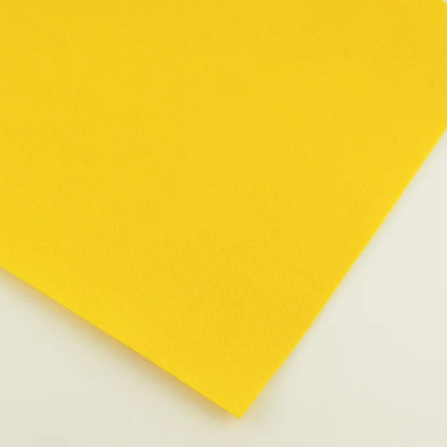 100 polyester bright yellow