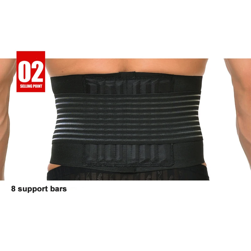 JORZILANO Men's Braces Breathable Belt Slimming Waist Belt Protection