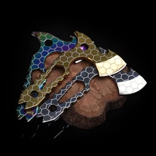 Открытый Портативный рубленый топор сплав версия мини карманный Летающий топор кемпинг многофункциональные инструменты выживания с гаечным ключом отвертка