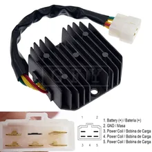 For Suzuki DR650 S 1990 1991 DR650S LINHAI 260cc 300cc ATV UTV Scooter Motorcycle Voltage Regulator Rectifier 12V