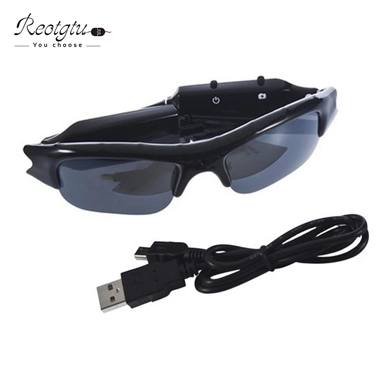  Spedizione gratuita RE104 smart HD Occhiali Fotocamera Occhiali Da Sole mini Eyewear Video Recorder