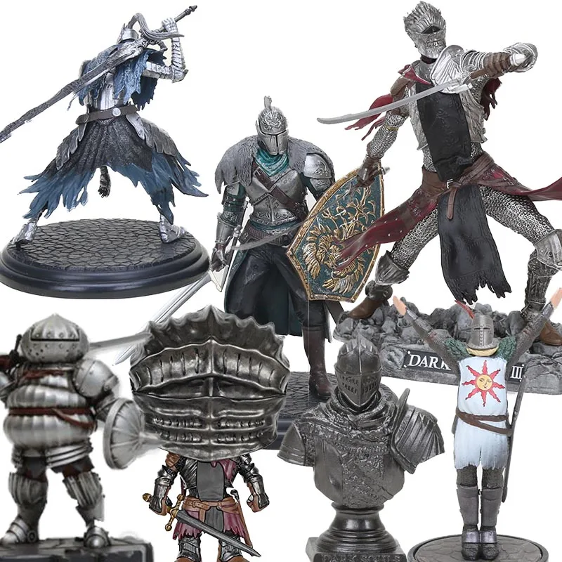 Горячие игровые игрушки Dark Souls III Black Knight / Faraam Artorias The Abysswalker Статуэтка из ПВХ