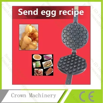 

Hongkong Nonstick Egg cake oven;QQ Egg Waffle Maker Machine Mold