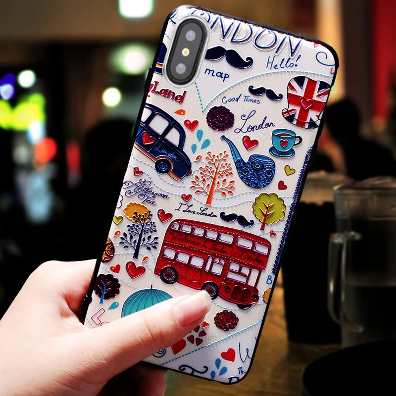 

KaiNuEn i luxury cute phone back etui,capinha,coque,cover,case for iphone xr xs max x r s xsmax for apple silicone.accessories