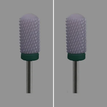 

Pink Ceramic -2Pcs/Lot-Nail Drill Bit - Lager Smooth Top Bit - (2101.066)