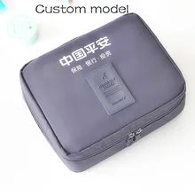 Подарок компании, рекламная сумка с логотипом на заказ, дорожная водонепроницаемая сумка на молнии для лекарств и косметики, складные дорожные сумки с логотипом на заказ