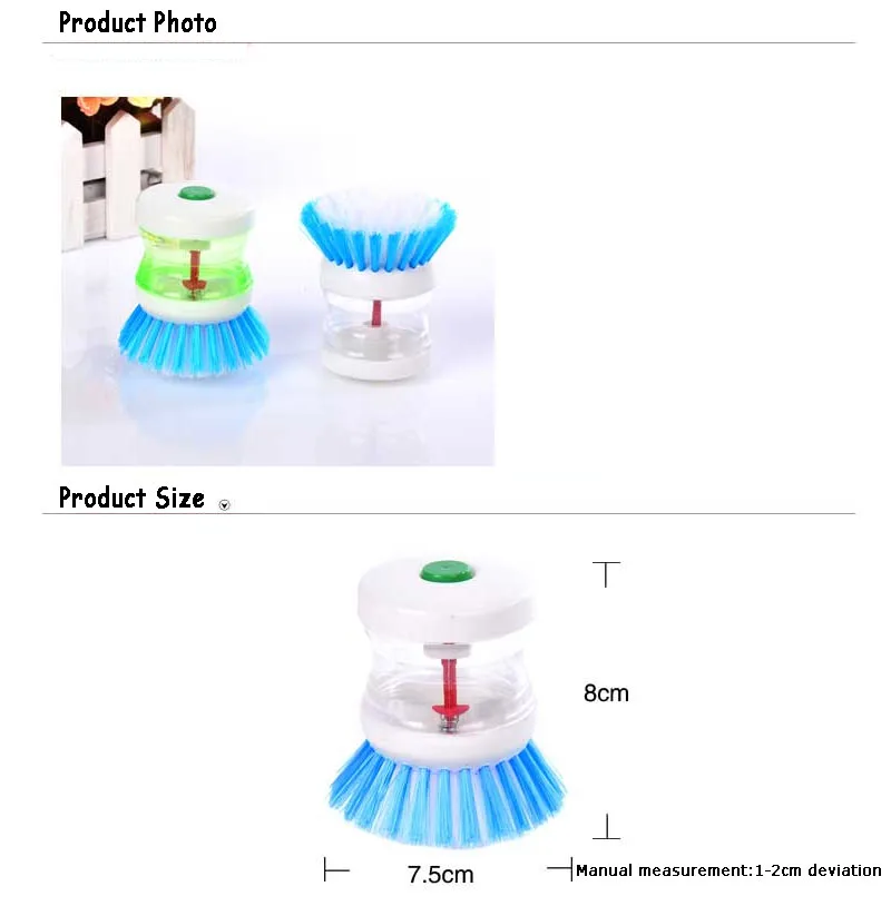 Кухонная щетка для чистки гидравлического давления, щетка для мытья кухонного горшка, кастрюля, миска, инструмент для мытья ладоней, щетка для чистки скруббера