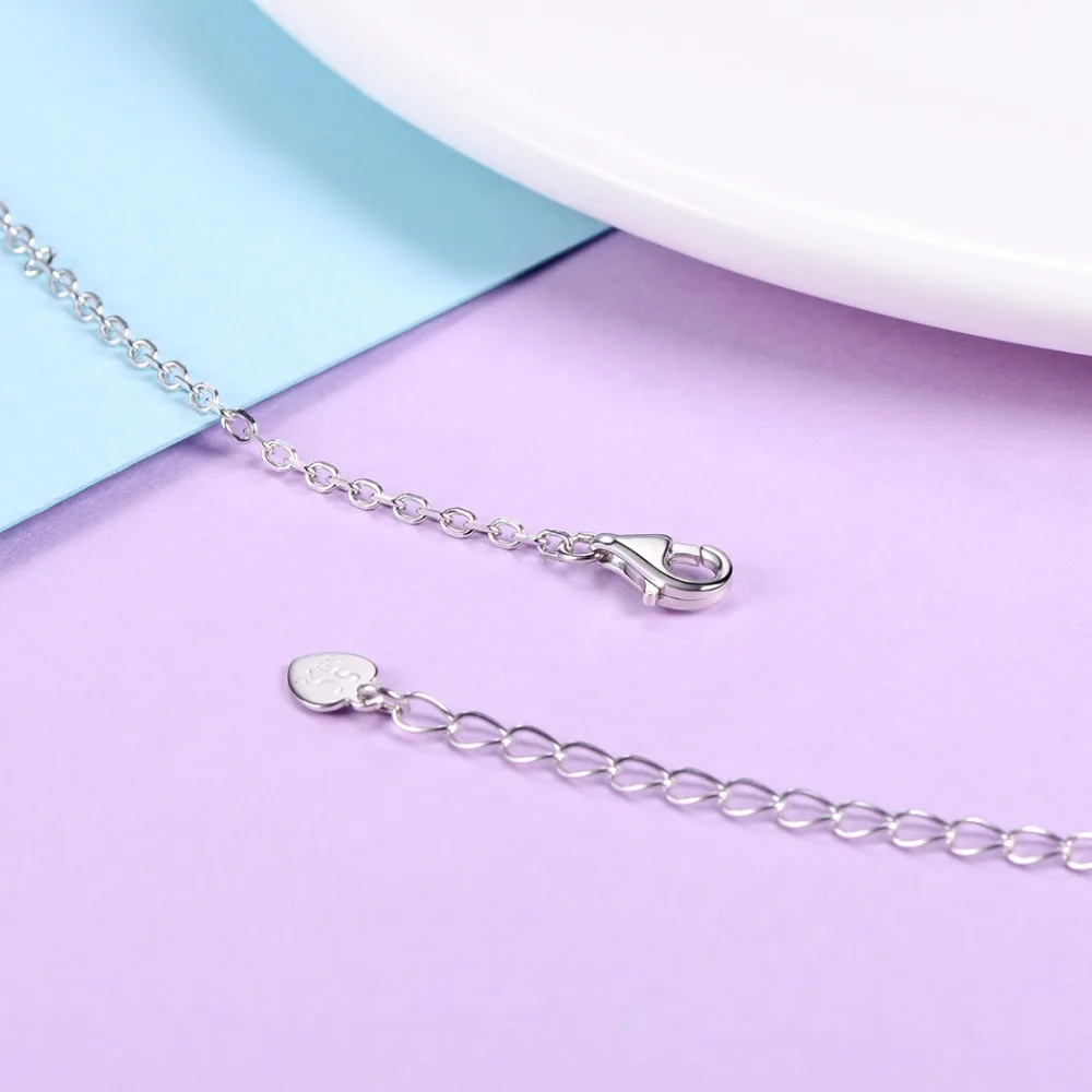 Silvercute раковая Созвездие Подвеска Ожерелье & Радуга Топаз 100% Настоящее 925 пробы