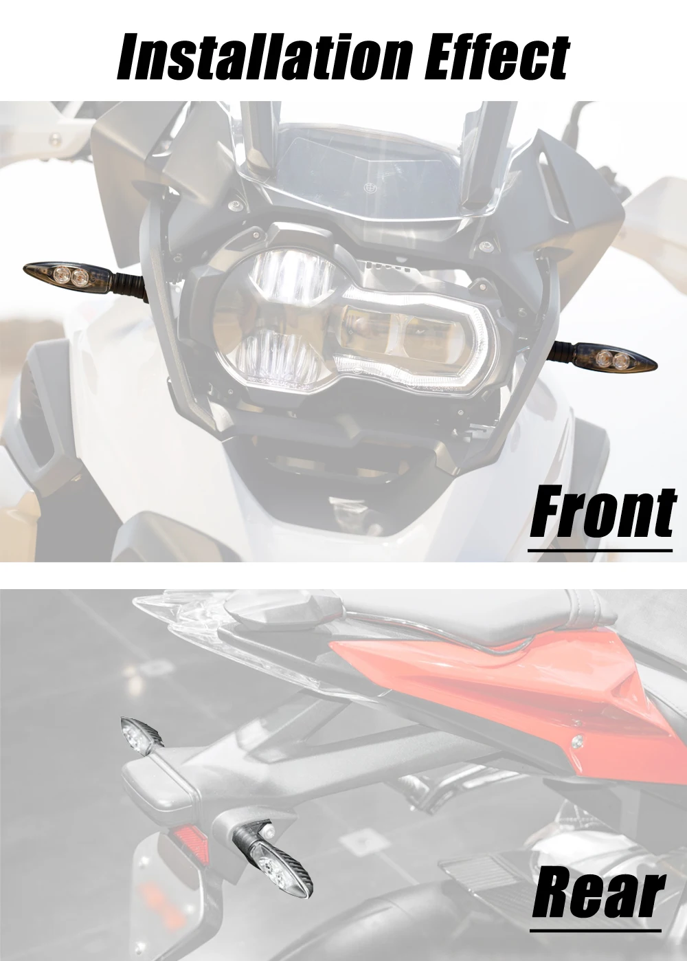 Светильник указатель поворота для BMW R1200GS LC Adventure GS 1200 G310R G310GS F800GS F700GS передние и
