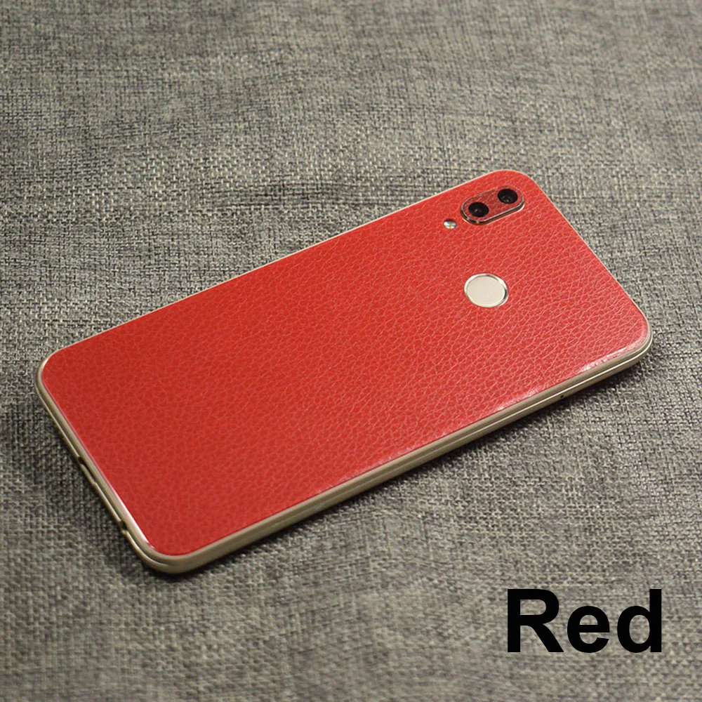 Back Film For Huawei P20  P20 Lite  P20 Pro Luxury Leather Skin Back Sticker For Huawei P20 Lite Nova 3E Protective Film (6)