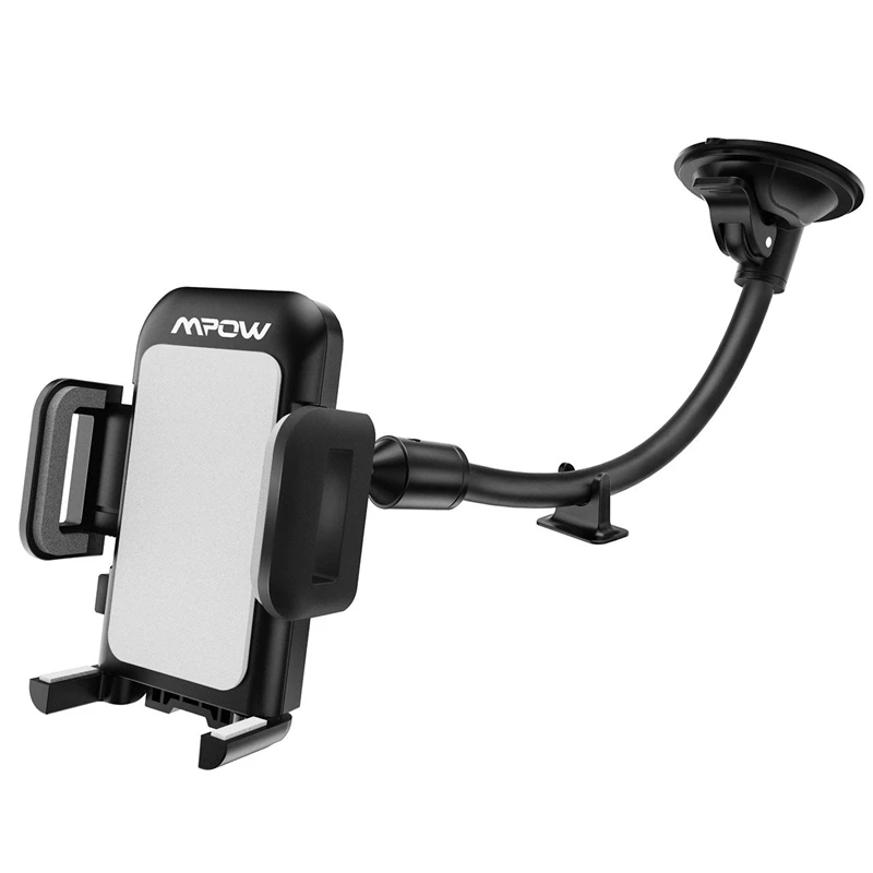 Universal Car Bracket Cell Phone GPS Holder for Car Windshield Long Arm Car Mobile Holder Mount 4-6inch Anti-skid Base           (3)