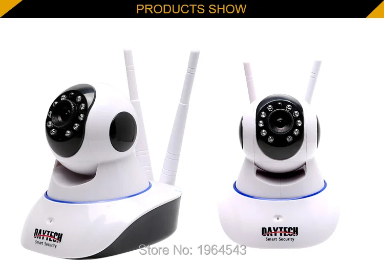 Daytech WiFi камера IP домашняя камера безопасности 720 P/1080 P радионяня двухстороннее аудио ночное видение Сеть CCTV внутреннее наблюдение