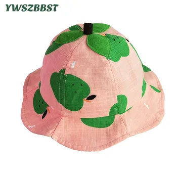 

New Summer Baby Girls Hat Cotton Boys Sun Hat Baby Bucket Caps Autumn Child Sun Cap Kids Fashion Sunscreen hat