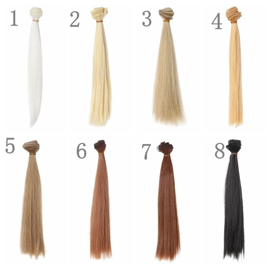 016 25cm hair weft_