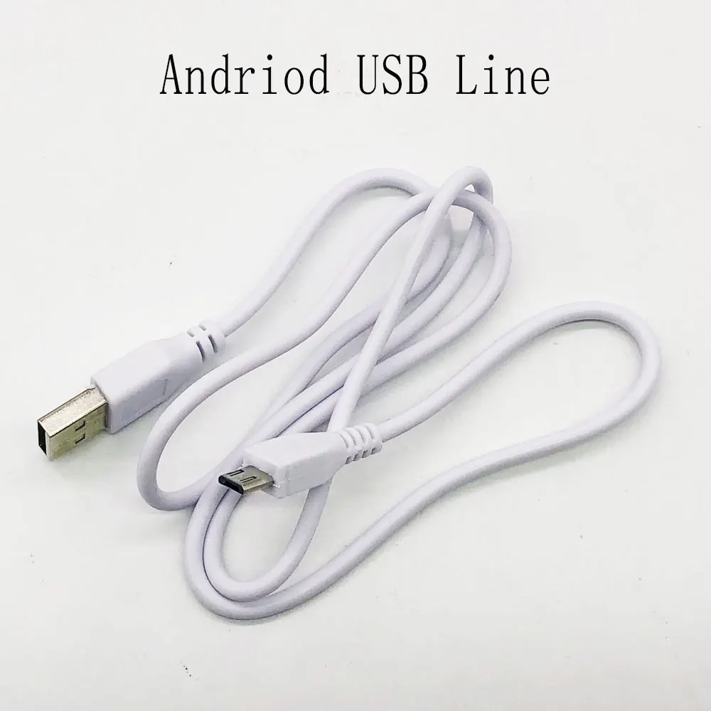 #5 #7 перезаряжаемая батарея 2 0 Andriod USB линия черная ручка Кнопка металлическая