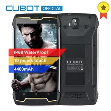 Cubot KingKong 4400mAh IP68 Waterproof Dustproof Shockproof MT6580 Quad Core 5 0 Android 7 0 Cellular