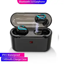 Беспроводные наушники TWS Bluetooth 5,0 наушники 3D стерео Hifi гарнитура IPX5 водонепроницаемые спортивные наушники для Xiaomi redmi PK airdots