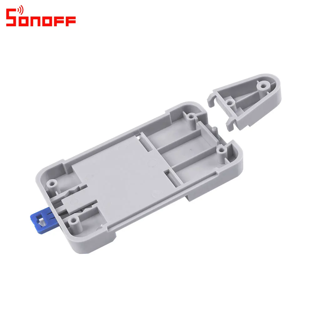 Itead Sonoff DR DIN Rail Tray Mounted Adjustable Holder Support Most Sonoff Products Basic RFR2 RFR3 POWR2 TH10/16 Dual 6