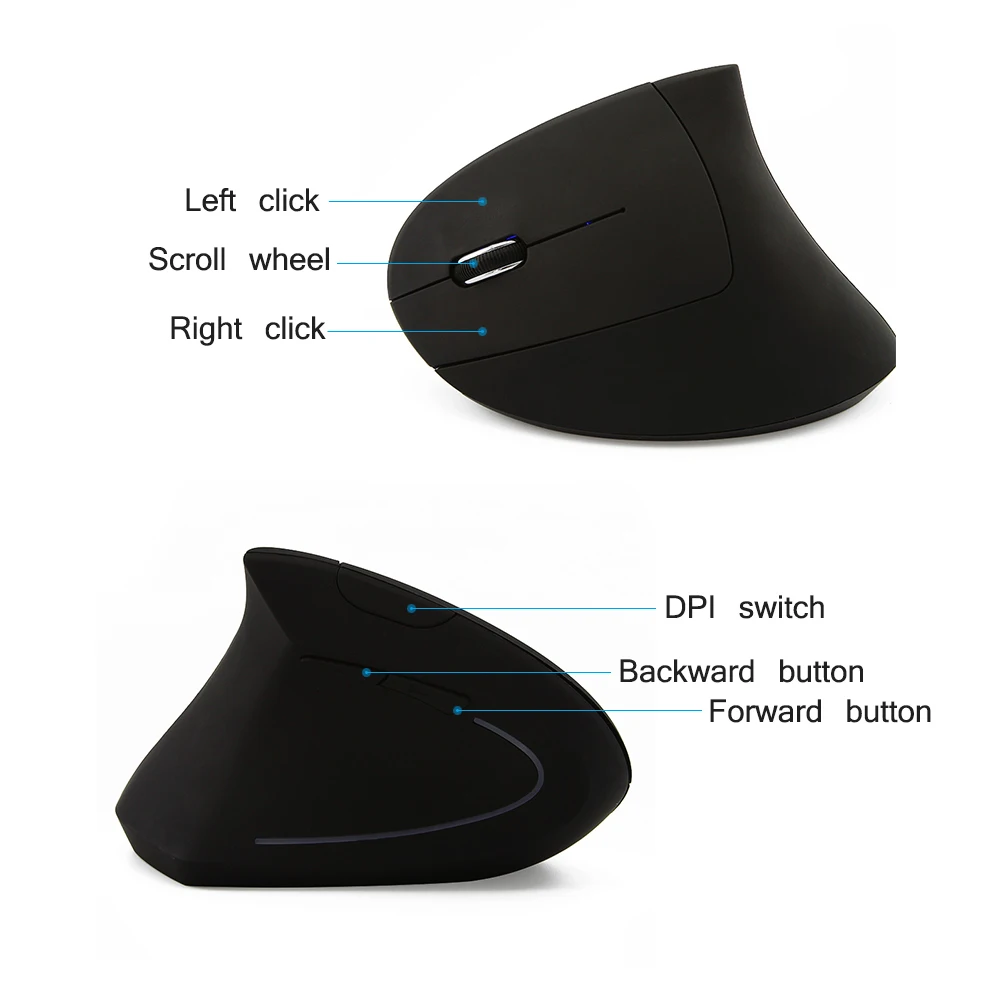 wireless vertical mouse