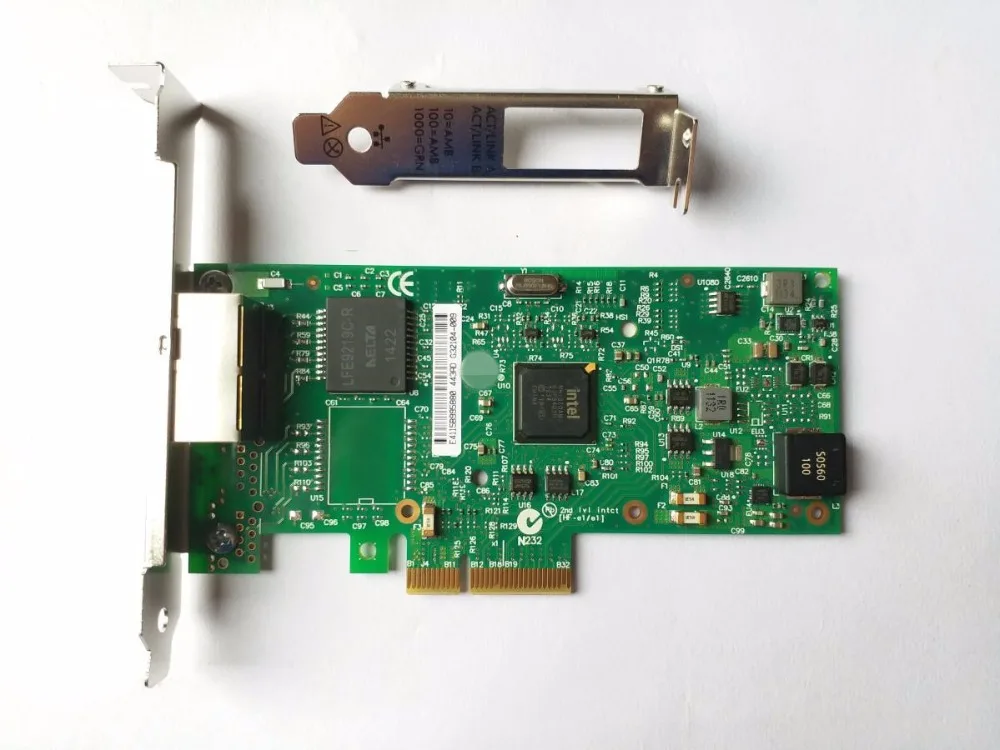 

I350-T2 PCI-E 4X Server Dual RJ45 Port Gigabit Ethernet LAN I n t e l i350AM2 1G Network Card