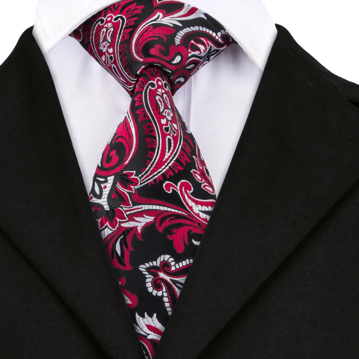 Buy Hi Tie Silk Floral Ties for Men Fashion Jacquare