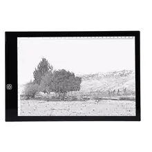 Cheapest USB LED A4 210x297mm LED Copy Art Drawing Tracing Stencil Board Artist Table Plate Pad Copy Desk Lighting Tablet Draw Stencil