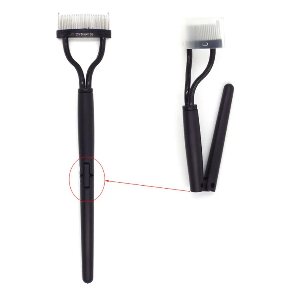 

Portable Eyelash Makeup Brushes Mascara Wands Applicator Spoolers Eye Lashes Cosmetic Brush Comb Makeup Tools