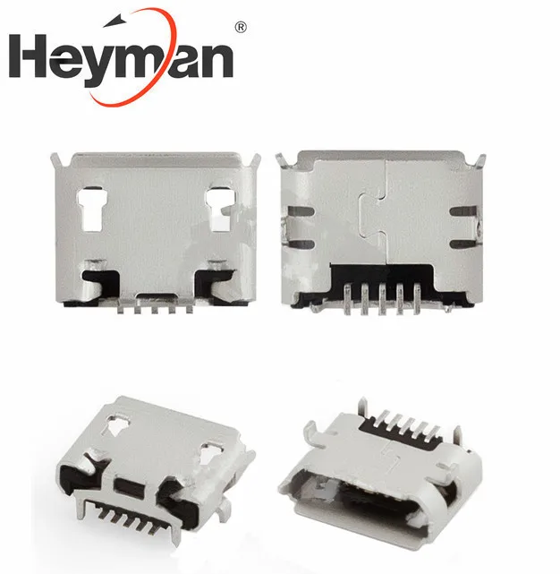 Разъем для зарядки Heyman Fly IQ237/238/255/256/430/442/443/444 IQ450Q/451Q (5 контактный оригинальный micro