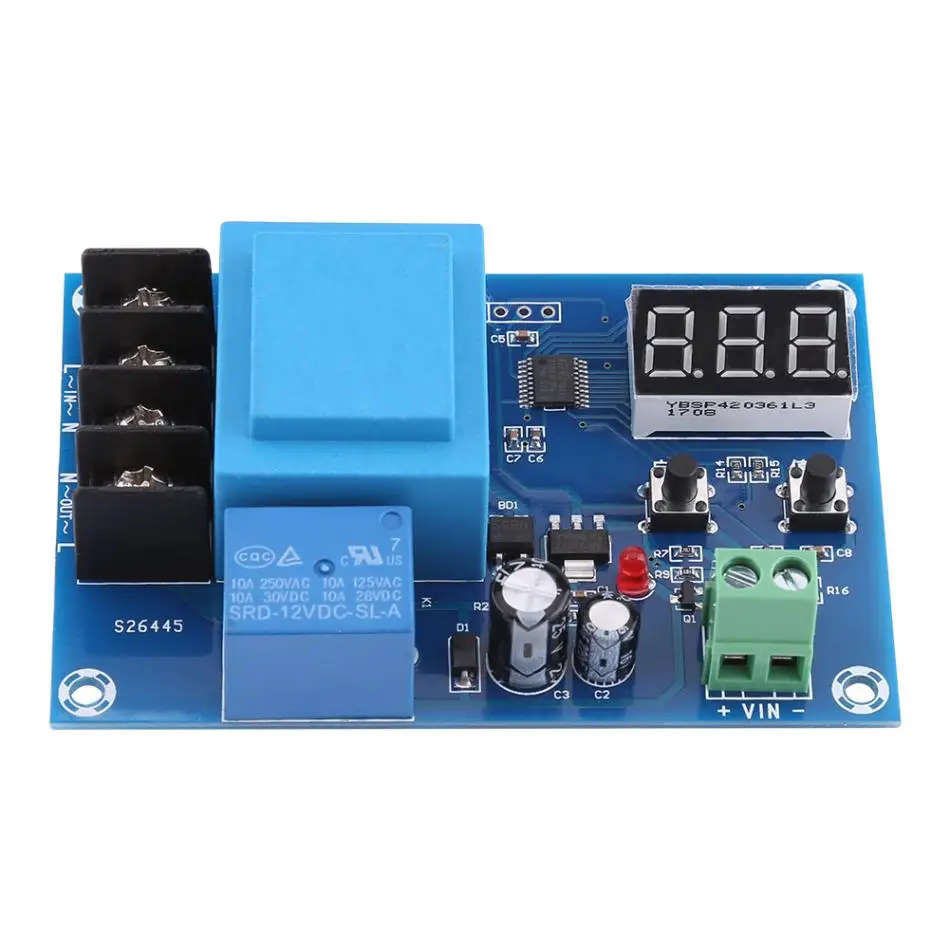 

220V Lead-acid Lithium Storage Battery Charger Module Storage Battery Charging Controller Switch Protection Board Control