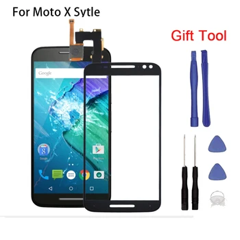 

Touchscreen Sensor For Motorola Moto X Style Touch Screen Glass Digitizer Front Touch Panel Replacement With Stickers Tool