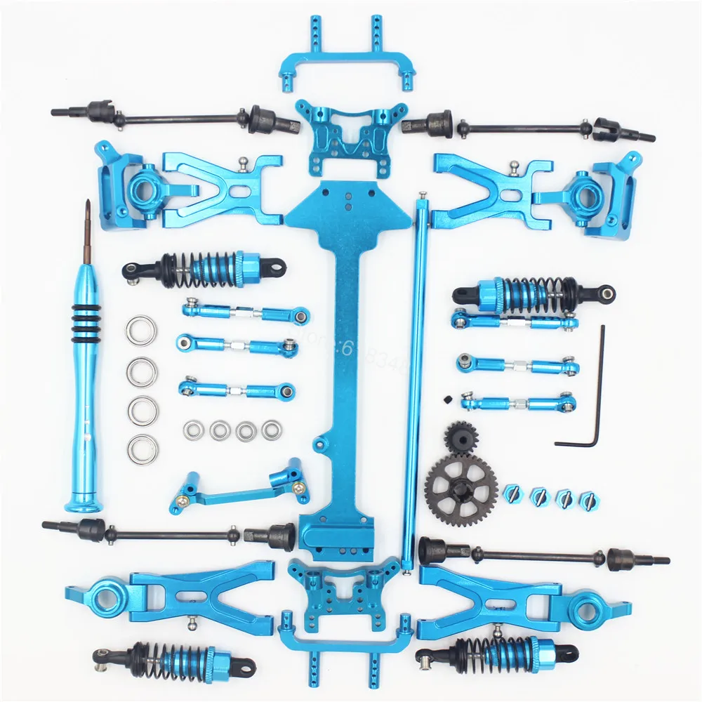 1 Set Complete Upgrade Parts Kit For Wltoys A969 A979 1/18 2.4G 4WD