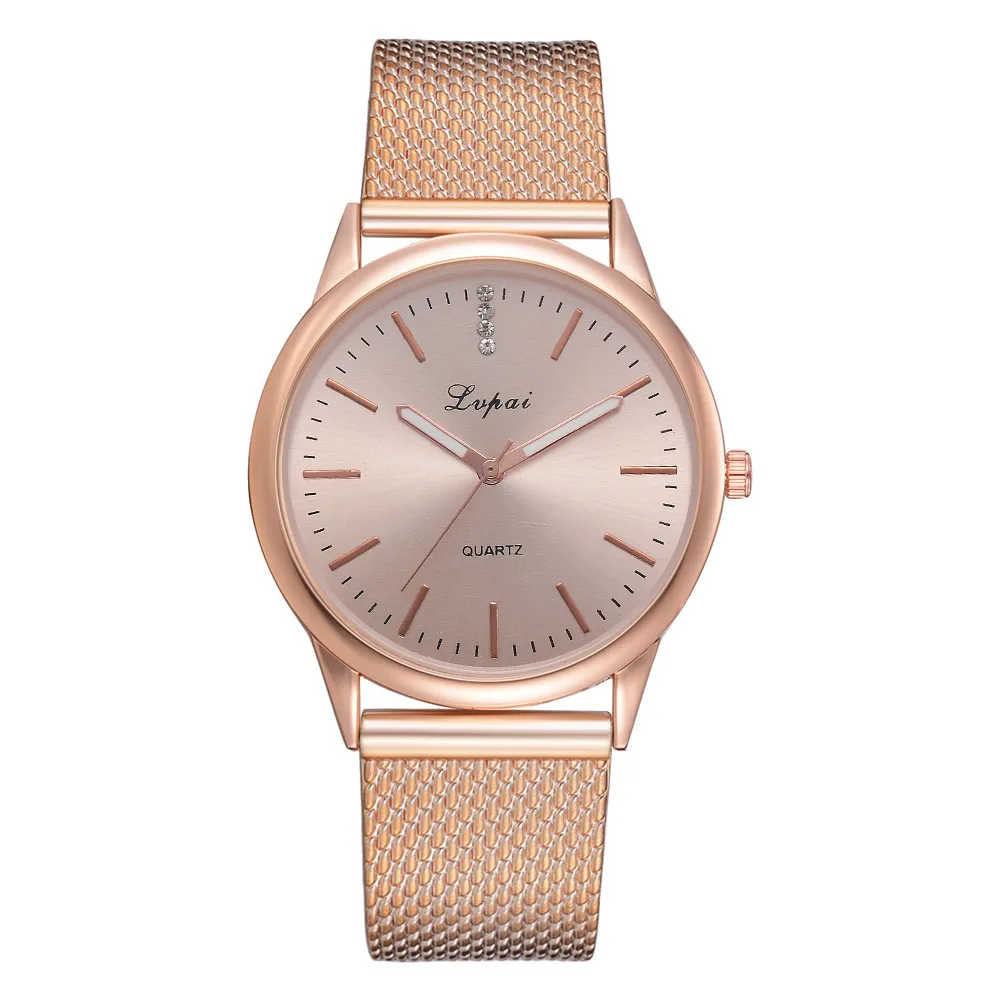 

LVPAI Luxury Women Watches Big Dial Sport Business Stainless Steel Ladies Quartz Wrist watch relojes para mujer orologio donna
