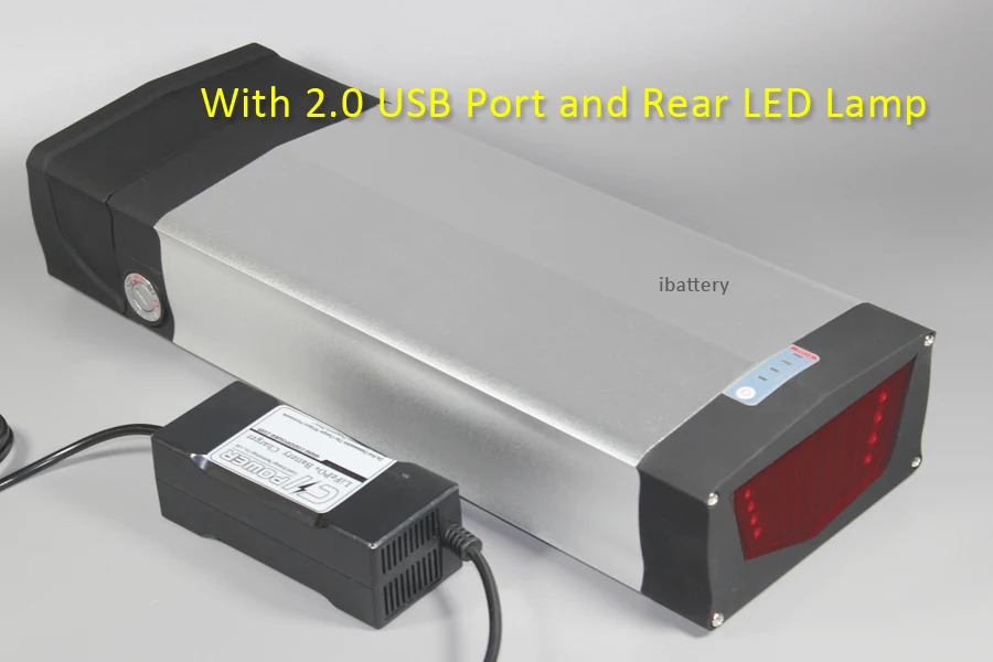 Best Rear rack 48V 750W 1000W Electric Bicycle Battery 48V 25Ah NCR18650PF cells Lithium Battery with LED Lamp USB Port bbshd battery 4 Best Rear rack 48V 750W 1000W Electric Bicycle Battery 48V 25Ah NCR18650PF cells Lithium Battery with LED Lamp USB Port bbshd battery 4