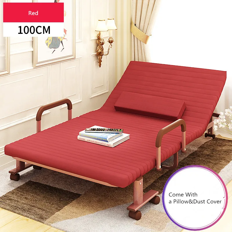 100cm Wide Metal Folding Bed with Mattress Bedroom Furniture Rollaway Guest Queen Bed for Adults RollAway Guest Day/Night Bed 100cm Wide Metal Folding Bed with Mattress Bedroom Furniture Rollaway Guest Queen Bed for Adults RollAway Guest Day/Night Bed