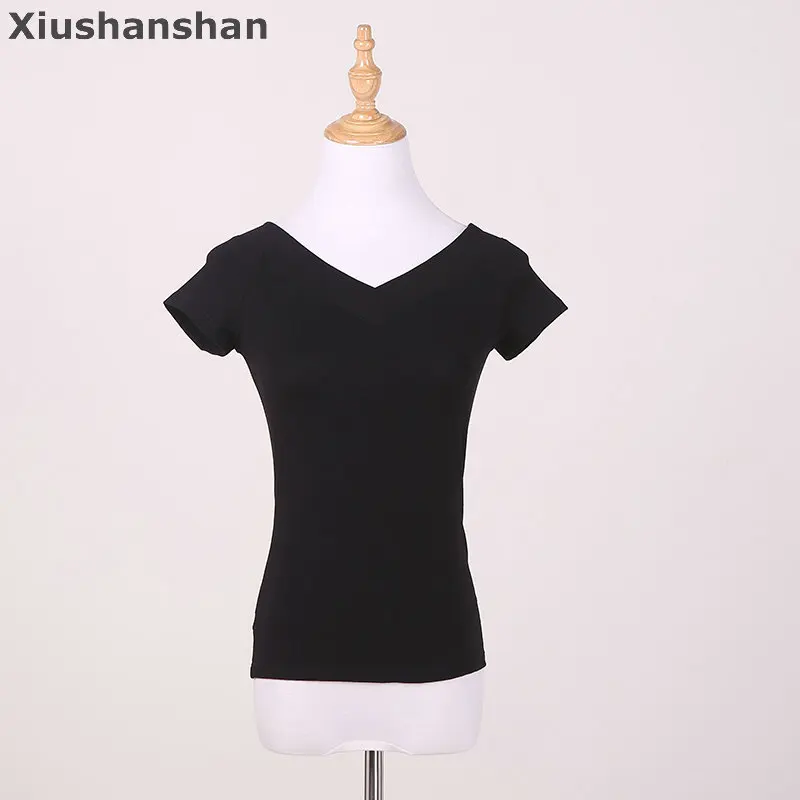 Xiushanshan оптовая продажа 1 шт./мешок Глубокий V майка для женщин 8 цветов насыщенный S