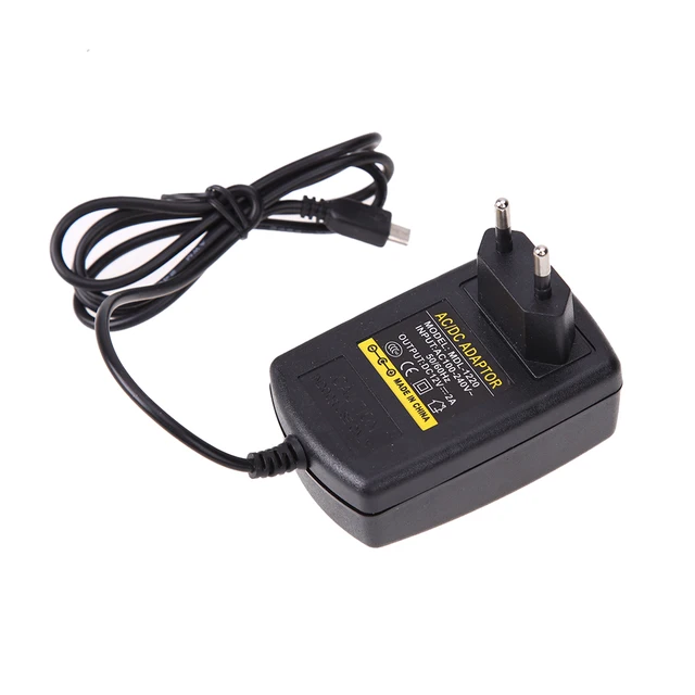 Special Offers Universal Charger AC to DC 12V 2A Micro USB Power Supply Adapter For Computer Windows Android Table EU Plug