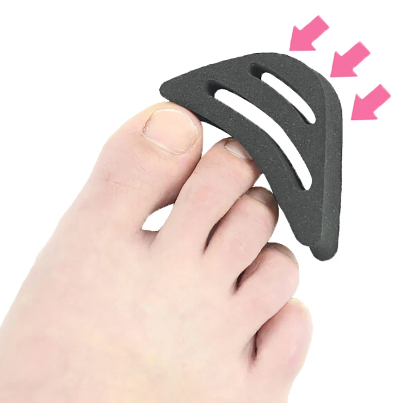 1Pair Half Forefoot Cushion Toe Sponge Half Toe Front Top Filler Shoes Adjustment Forefoot Insert Toe Plug