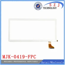 Novo 10.1 ''polegadas Tablet Capacitivo painel touch screen digitador sensor de vidro Peças de Reposição mjk-0419-fpc navio Livre